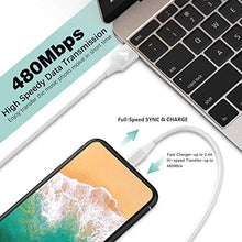 Carica l'immagine nel visualizzatore di Gallery, Cavo USB C 2Pezzi 2M Tipo C Nylon Intrecciato Carica...
