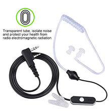 Carica l&#39;immagine nel visualizzatore di Gallery, Tosuny Walkie Talkie Auricolare in Ear, Sicurezza Sound Tube con... - Ilgrandebazar