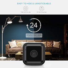 Carica l&#39;immagine nel visualizzatore di Gallery, Mini Telecamera Spia, OWSOO HD 1080P Telecamera Spia Nascosta con Visione notturna/Rilevamento del movimento Mini Camera spia, Portatile Microcamere Spia Interno Esterno