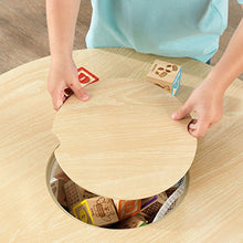 Carica l&#39;immagine nel visualizzatore di Gallery, KidKraft 27027 Set Tavolo Rotondo con 2 Sedie, Legno, Naturale/Bianco - Ilgrandebazar