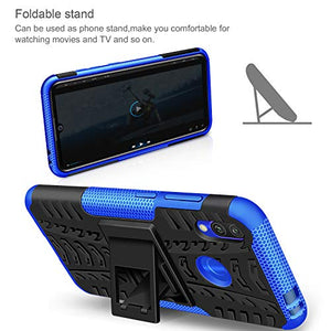 AROYI Cover Xiaomi Redmi Note 7 + Pellicola Protettiva, 2 in 1 Nuovo Blu - Ilgrandebazar