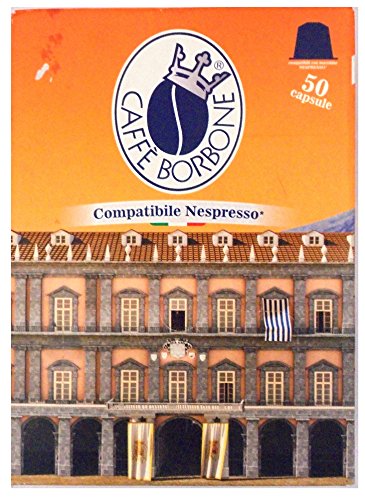 Caffè Borbone 50 Respresso, Compatibili Nespresso, Miscela Nobile - 250 gr