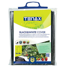 Carica l'immagine nel visualizzatore di Gallery, tenax Black White Cover 1,40x10 m Bianco/Nero, Film Antierbacce per Pacciamatura, Forzante della Maturazione