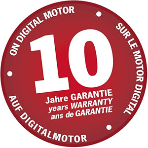 Severin HV 7165 Scopa aspirapolvere senza filo, Ciclonica, Motore Digitale, Spazzola motorizzata, Animal Care, filtro HEPA Longlife, 0,65 litri, autonomia fino a 30 minuti, 240 W, Grigio / Rosso