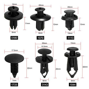 KKmoon Clip di Fissaggio Automatico, Rivetto in plastica,... - Ilgrandebazar