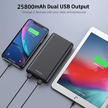 Carica l&#39;immagine nel visualizzatore di Gallery, iPosible Power Bank 25800mAh, 【Versione Aggiornata - Alta capacità】... - Ilgrandebazar