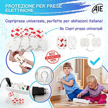 Carica l&#39;immagine nel visualizzatore di Gallery, Paraspigoli bambini AIE + 5 Metri Protezione Spigoli, 8 Bianco / White - Ilgrandebazar