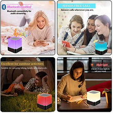 Carica l'immagine nel visualizzatore di Gallery, Swonuk Altoparlante Bluetooth da Comodino Casse Acustiche Portatili bianco