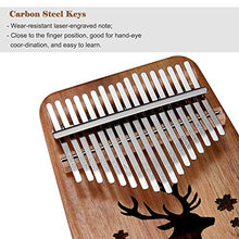 Carica l&#39;immagine nel visualizzatore di Gallery, Kalimba Thumb Piano 17 tasti, Topnaca Finger Con Istruzioni, Mbira... - Ilgrandebazar