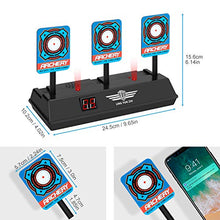 Carica l&#39;immagine nel visualizzatore di Gallery, Keten Bersaglio Elettrico per Nerf Guns, Auto-Reset Intelligent Light Nero