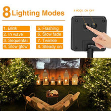 Carica l&#39;immagine nel visualizzatore di Gallery, Catena Luminosa Esterno Solare,Hepside 24M 240 LED lucine Solari da esterno...