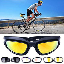 Carica l&#39;immagine nel visualizzatore di Gallery, Occhiali da sole polarizzati di guida equitazione lenti con 4 per moto... - Ilgrandebazar
