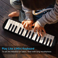 Carica l&#39;immagine nel visualizzatore di Gallery, Melodica 32 Tasti Tastiera Stile Pianoforte Imposta Strumento Fisarmonica... - Ilgrandebazar