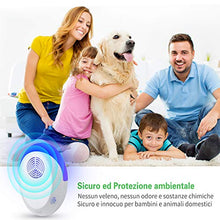 Carica l&#39;immagine nel visualizzatore di Gallery, Fenvella Repellente Ultrasuoni, Versione Aggiornata di Antizanzare...