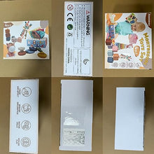 Carica l&#39;immagine nel visualizzatore di Gallery, Auezona Giochi Montessori 6-9 Mesi, 4 in 1, Neonati, Bambini con UFO, Giocattoli Blocchi di Costruzione Impilabili 3 6 9 12 Mesi 1 2 3 Anno