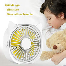 Carica l&#39;immagine nel visualizzatore di Gallery, Mini USB Ventilatore,Ventilatore Piccolo per PC,Ventilatore...