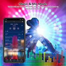 Carica l&#39;immagine nel visualizzatore di Gallery, BACKTURE Striscia LED, 5M 150 LED RGB 5050 Intelligente Retroilluminazione 5m