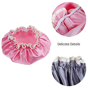 Rovtop 2 Pezzi Cuffia per Doccia Impermeabile, Cucina, SPA, Doccia, Rosa... - Ilgrandebazar