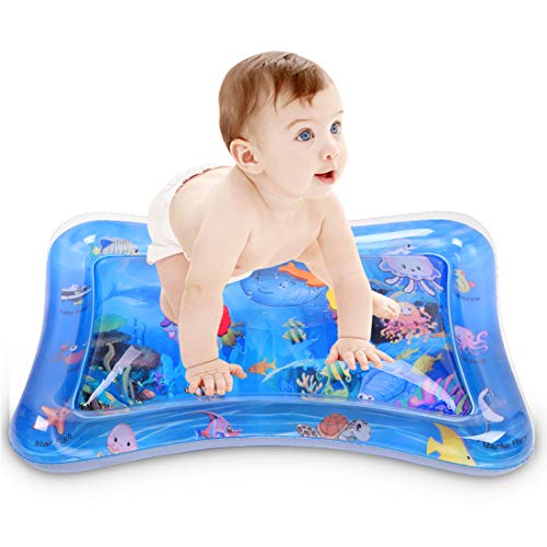 Fanmad Tappeto Gioco Gonfiabile ad Acqua per Bambini - Giocattoli Blue