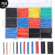 Carica l&#39;immagine nel visualizzatore di Gallery, Guaine Termorestringenti Set di Tubi 750 pz - Preciva Tubo Termorestringente... - Ilgrandebazar