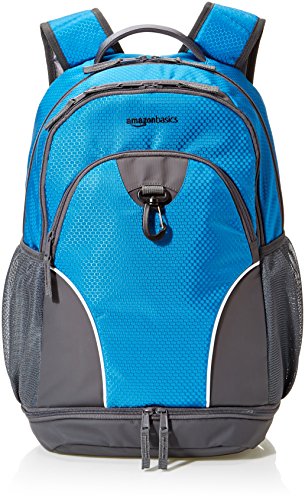 AmazonBasics - Zaino per lo sport, Blu