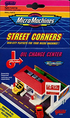Galoob / Gig - MicroMachines Street Corners Oil Change Center (1992) - Ilgrandebazar