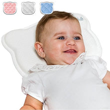 Carica l&#39;immagine nel visualizzatore di Gallery, Koala Babycare® Cuscino Neonato Plagiocefalia Sfoderabile (con KPH, Bianco - Ilgrandebazar