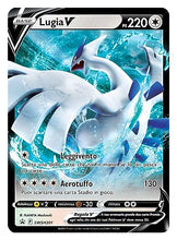 Carica l'immagine nel visualizzatore di Gallery, Pokémon- Collezione Speciale Unown-V e Lugia-V Zenit Regale del GCC (Due Carte promozionali olografiche, Una Carta Gigante e Cinque Buste di espansione), Edizione in Italiano, Colore, 290-60277