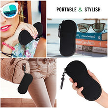 Carica l&#39;immagine nel visualizzatore di Gallery, MoKo Astuccio per Occhiali da Sole, Custodia Portatile a [1 pacco], A-Nero - Ilgrandebazar