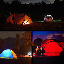 Carica l&#39;immagine nel visualizzatore di Gallery, EXTSUD Lampada Campeggio Ricaricabile 3 in 1 Lanterna LED Torcia 4400mAh...