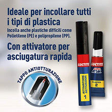 Carica l&#39;immagine nel visualizzatore di Gallery, Loctite Super Attak Plastica, colla per plastica istantanea in... - Ilgrandebazar