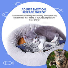 Carica l&#39;immagine nel visualizzatore di Gallery, LIUMY Catnip Giocattoli per Gatti, Elettrici Pesci,gioco...