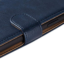 Carica l'immagine nel visualizzatore di Gallery, Case Collection Custodia per Huawei Y6p Cover (6,3") a Libretto in Pelle Blu