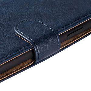 Case Collection Custodia per Samsung Galaxy M31 Cover (6,4") a Libretto Blu