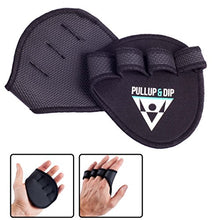 Carica l&#39;immagine nel visualizzatore di Gallery, PULLUP &amp; DIP Guanti Palestra, Grip Pads per Pull-ups, Fitness, Bodybuilding...