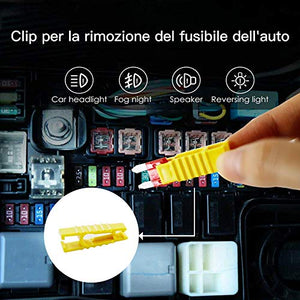 Conpro 150pcs Mini Fusibili Auto + Medio - 11...