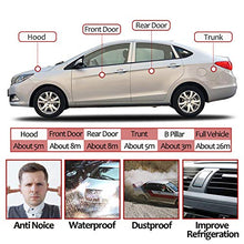 Carica l'immagine nel visualizzatore di Gallery, CICMOD 3 Pzs Guarnizione Striscia Auto Gomma Autoadesive Forma B 15M