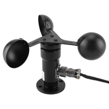 Carica l&#39;immagine nel visualizzatore di Gallery, Anemometro con Sensore di Velocità del Vento Mumusuki 12.4cm / 4.88in, Nero - Ilgrandebazar