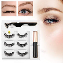 Carica l'immagine nel visualizzatore di Gallery, Ciglia Magnetiche,Ciglia Finte Magnetiche Eyeliner,Ciglia con...