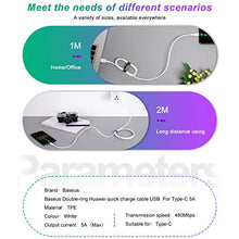 Carica l&#39;immagine nel visualizzatore di Gallery, 5A Cavo Type C Caricabatterie C/Fast Charger per Huawei Mate 9,Huawei 1M - Ilgrandebazar