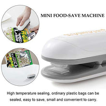 Carica l'immagine nel visualizzatore di Gallery, Mini Sigillatore, Bag Sealer, Sigillatore Termico, portatile della...