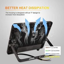 Carica l'immagine nel visualizzatore di Gallery, bapro Faretto 20W Fari LED per Esterno 6000K Luce Bianca 20W, - Ilgrandebazar