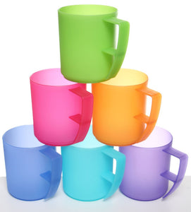 idea-station NEO bicchieri plastica 6 pezzi, 350 ml, colorato, Bunt - Ilgrandebazar