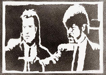 Carica l&#39;immagine nel visualizzatore di Gallery, Poster Pulp Fiction Handmade Graffiti Street Art - Artwork
