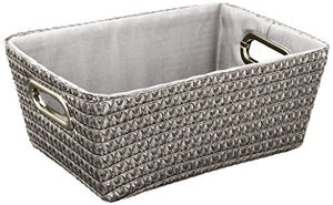Wenko 20374100 Cestino cromo Grigio - da bagno, - Ilgrandebazar