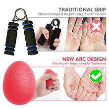 Carica l&#39;immagine nel visualizzatore di Gallery, Peradix Palla Antistress, Dito e Grip Hand Rinforzare Colori luminosi