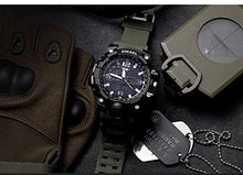 Carica l&#39;immagine nel visualizzatore di Gallery, Orologio da uomo, sportivo, impermeabile, digitale, con LED, grande cassa,... - Ilgrandebazar