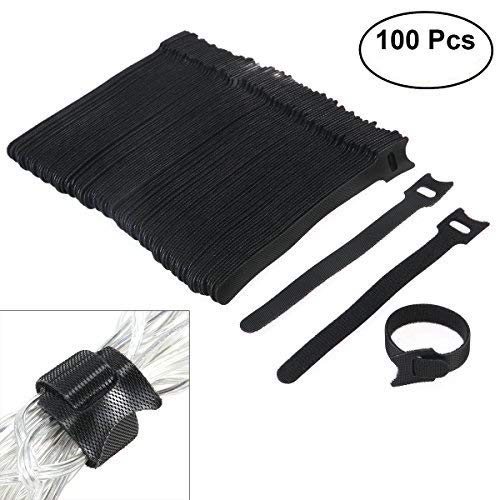 OULII Fascette in nylon, 6 pollici fissaggio fascette con riutilizzabili... - Ilgrandebazar