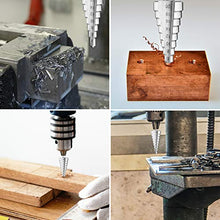 Carica l&#39;immagine nel visualizzatore di Gallery, MOHOO Punte Coniche + Punta Trapano Elicoidale Conica in Acciaio HSS... - Ilgrandebazar