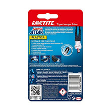Carica l&#39;immagine nel visualizzatore di Gallery, Loctite Super Attak Plastica, colla per plastica istantanea in... - Ilgrandebazar